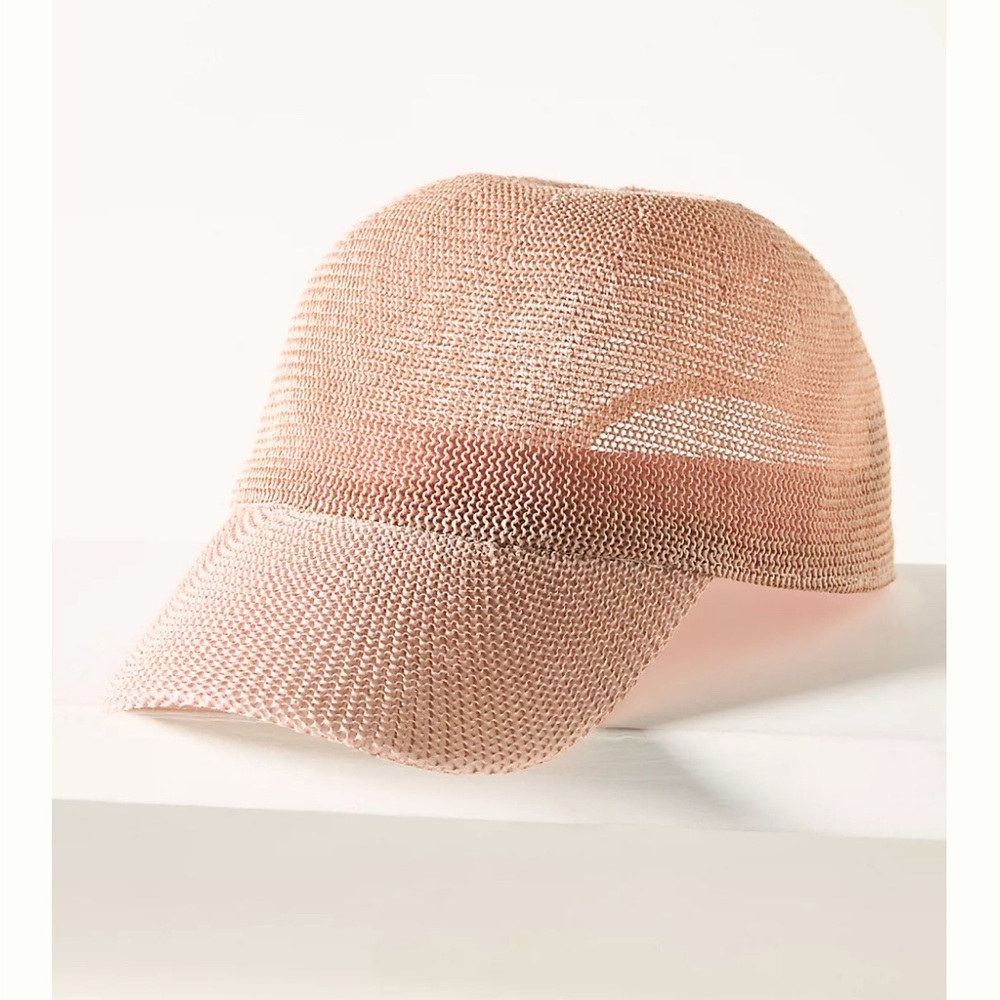 Anthropologie Wyeth Packable Straw Baseball Cap